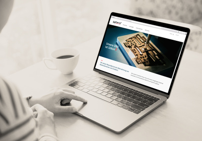 Website für Sateco Group  | Brunner Medien AG